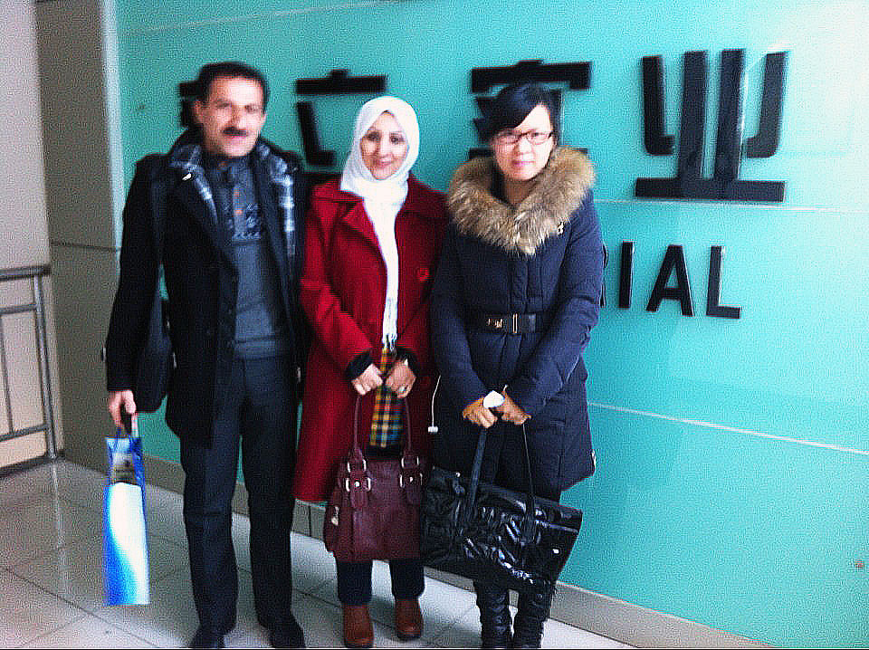 伊朗客户于2014年2月参观我公司 